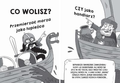 Co wolisz? Wikingowie. Autor: Clive Gifford. SmakLiter.pl Okładka książki Co wolisz? Wikingowie