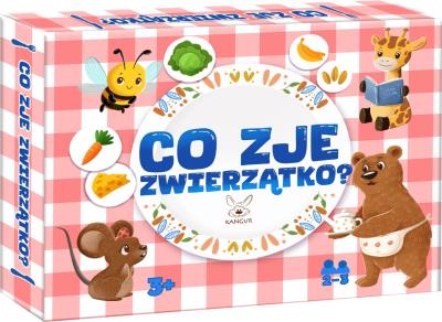 Co zje Zwierzątko?. Wydawca: Kangur. SmakLiter.pl Opakowanie Co zje Zwierzątko?