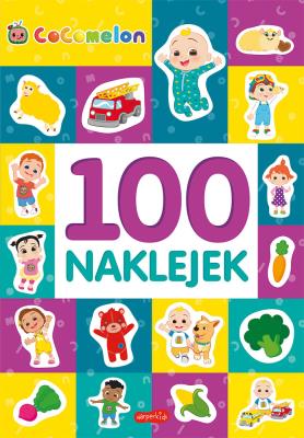 Okładka książki Cocomelon. 100 naklejek
