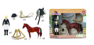 COLLECTA ZAWODOWA DŻOKEJKA I AKCESORIA W OPAKOWANIU. Wydawca: Collecta. SmakLiter.pl Opakowanie COLLECTA ZAWODOWA DŻOKEJKA I AKCESORIA W OPAKOWANIU