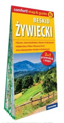 Comfort! map Beskid Żywiecki 2w1. Autor:   Praca zbiorowa. SmakLiter.pl Okładka książki Comfort! map Beskid Żywiecki 2w1