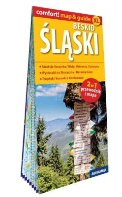 Okładka książki Comfort! map&guide Beskid Śląski 2w1 w.2023