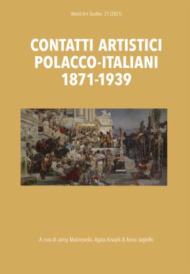 Okładka książki Contatti artistici polacco–italiani 1871-1939