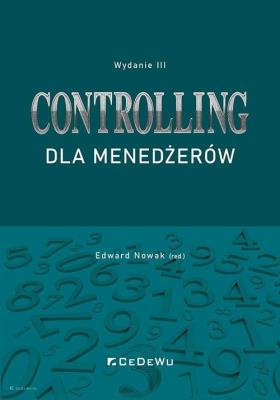 Okładka książki Controlling dla menedżerów w.3