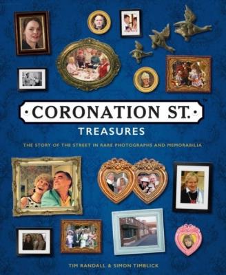 Coronation Street Treasures. Autor: Randall Tim, Timblick Simon. SmakLiter.pl Okładka książki Coronation Street Treasures