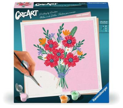 Opakowanie CreArt: Bukiet Maków