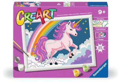 Opakowanie CreArt dla dzieci: Różowy Neon - Jednorożec