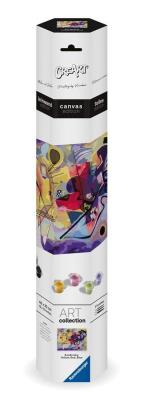 Opakowanie CreArt na płótnie: Yellow, Red, Blue