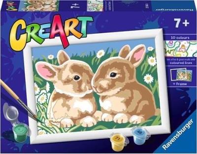 Opakowanie CreArt: Puszyste króliczki