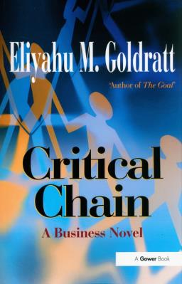 Critical Chain. Autor: Goldratt. SmakLiter.pl Okładka książki Critical Chain