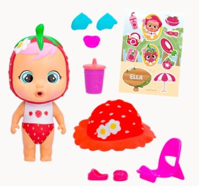 Cry Babies Magic Tears - Beach Babies Ella. Wydawca: TM Toys. SmakLiter.pl Opakowanie Cry Babies Magic Tears - Beach Babies Ella