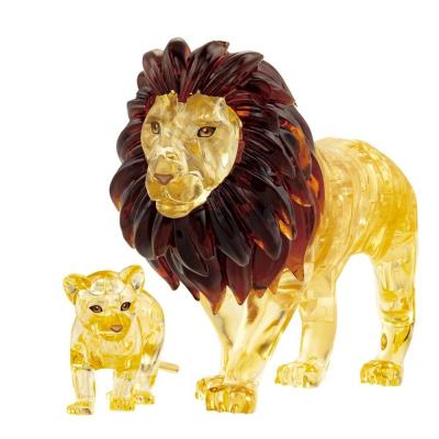 Crystal Puzzle - Lwy. Wydawca: Bard Centrum Gier. SmakLiter.pl Opakowanie Crystal Puzzle - Lwy