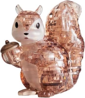 Crystal Puzzle - Wiewiórka. Wydawca: Bard Centrum Gier. SmakLiter.pl Opakowanie Crystal Puzzle - Wiewiórka