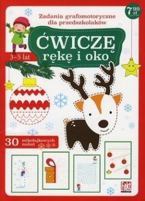 Okładka książki Ćwiczę rękę i oko. 30 mikołajkowych zadań