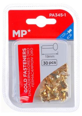 Opakowanie Ćwieki ozdobne złote 19mm x 30szt