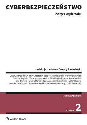Okładka książki Cyberbezpieczeństwo. Zarys wykładu
