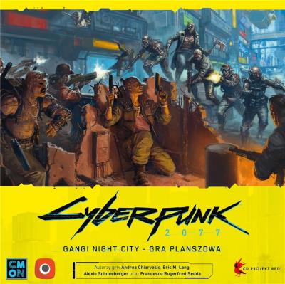 Cyberpunk 2077: Gangi Night City PORTAL (CMON). Wydawca: Portal Games. SmakLiter.pl Opakowanie Cyberpunk 2077: Gangi Night City PORTAL (CMON)