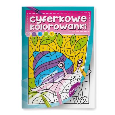 Opakowanie Cyferkowe kolorowanki