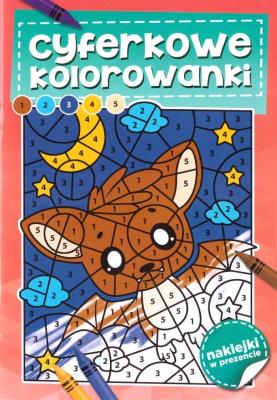 Okładka książki Cyferkowe kolorowanki