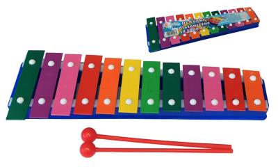 Cymbałki 8-tonowe kolorowe. Wydawca: MAREK. SmakLiter.pl Opakowanie Cymbałki 8-tonowe kolorowe