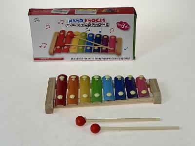 Cymbałki drewniane. Wydawca: ADAR. SmakLiter.pl Opakowanie Cymbałki drewniane