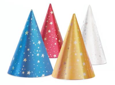 Opakowanie Czapeczki Magic Party 4szt