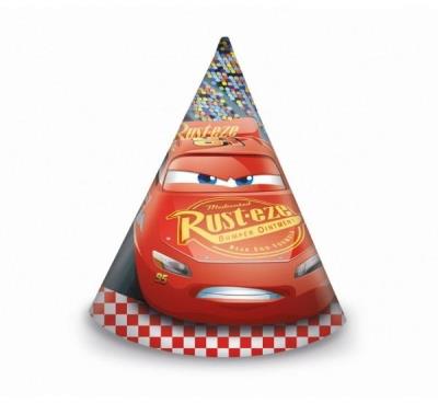 Opakowanie Czapeczki papierowe Cars 3 6szt