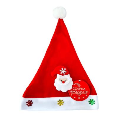 Opakowanie Czapka mikołaja led