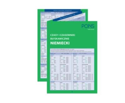 Okładka książki Czasy i czasowniki błyskawicznie - niemieckie w.3