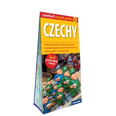 Okładka książki Czechy laminowany map&guide XL 2w1 przewodnik i mapa