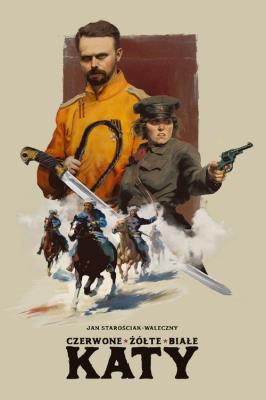 Czerwone, żółte, białe katy. Autor: Starościak-Waleczny Jan. SmakLiter.pl Okładka książki Czerwone, żółte, białe katy