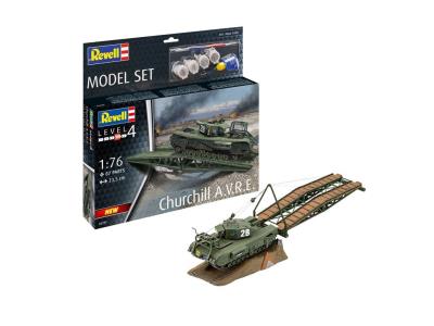 Opakowanie Czołg Churchill A.V.R.E. - zestaw modelarski