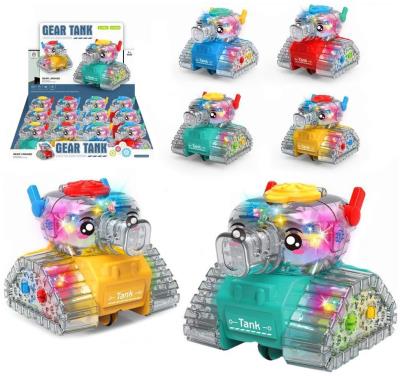 Opakowanie Czołg przeźroczysty ze światłem MIX