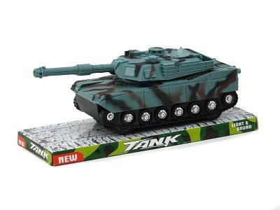 Opakowanie Czołg z napędem na koło ze światłem i dźwiękiem