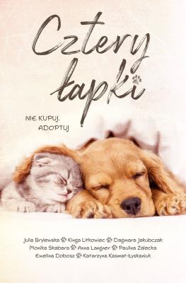 Cztery łapki. Autor: Opracowanie zbiorowe. SmakLiter.pl Okładka książki Cztery łapki