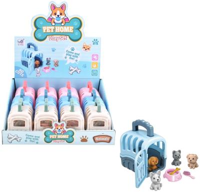 Opakowanie Cztery pieski z akcesoriami w kuferku