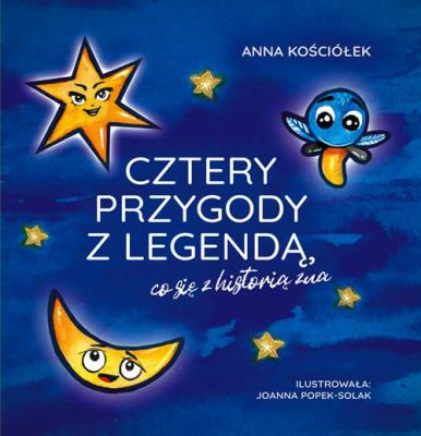 Okładka książki Cztery przygody z legendą, co się z historią zna