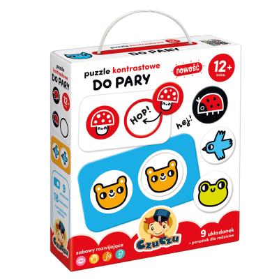 Opakowanie CzuCzu Puzzle kontrastowe Do pary