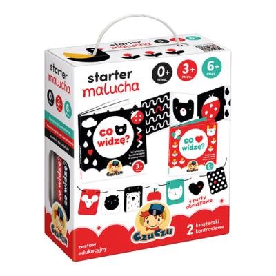 Okładka książki CzuCzu Starter malucha Co widzę 0-3-6 mies.+