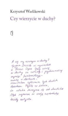 Okładka książki Czy wierzycie w duchy?