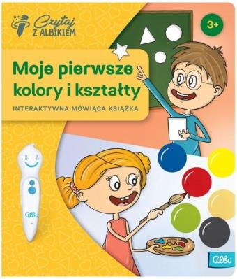 Okładka książki Czytaj z Albikiem. Moje pierwsze kolory i kształty
