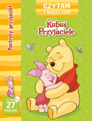 Okładka książki Czytam i naklejam. Portrety przyjaciół