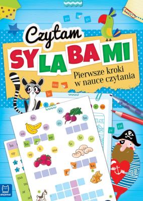 Czytam sylabami. Pierwsze kroki w nauce czytania. Wydanie III. Autor: Ziętara Renata. SmakLiter.pl Okładka książki Czytam sylabami. Pierwsze kroki w nauce czytania. Wydanie III
