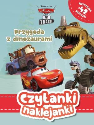 Okładka książki Czytanki naklejanki. Przygoda z dinozaurami