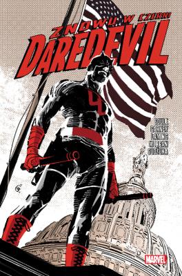 Daredevil. Znowu w czerni. Tom 2. Autor: Charles Soule, Goran Sudzuka, Garney Ron, Marc Laming, Alec Morgan. SmakLiter.pl Okładka książki Daredevil. Znowu w czerni. Tom 2