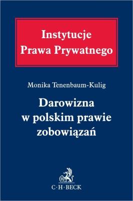 Okładka książki Darowizna w polskim prawie zobowiązań