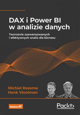 Okładka książki DAX i Power BI w analizie danych