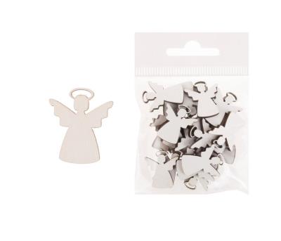 Opakowanie Dekoracja drewniana 24szt Anioł