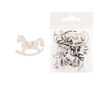 Dekoracja drewniana 24szt Zabawka. Wydawca: CRESCO. SmakLiter.pl Opakowanie Dekoracja drewniana 24szt Zabawka