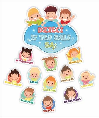 Opakowanie Dekoracja klasowe - Dzieci w tej sali